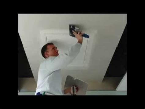 How To Install A Gypsum Access Panels Ba Grg Youtube