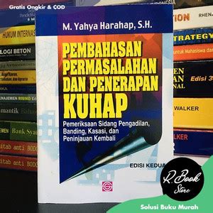 Jual PEMBAHASAN PERMASALAHAN DAN PENERAPAN KUHAP PEMERIKSAAN EDISI 2