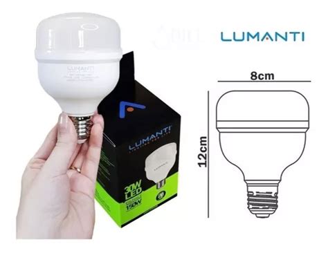 Lámpara LED de alta potencia 30 W 6500 K Bivolt E27 T80 color