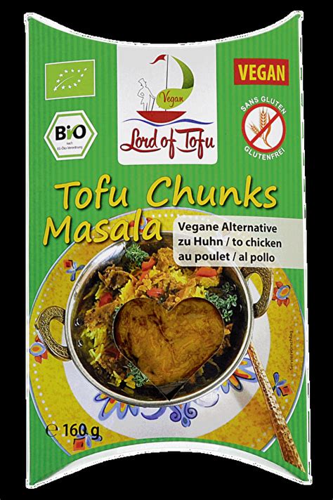 Lord Of Tofu Tofu Chicken Masala Kokku Dein Veganer Onlineshop