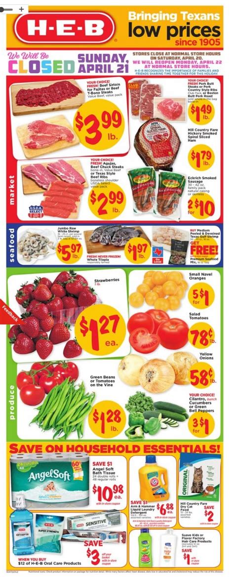 Heb Weekly Ad Apr 17 23 2019 Weeklyads2