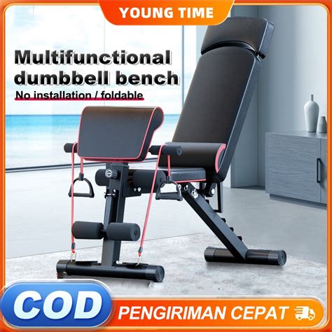 Jual Sit Up Bench Board Alat Olahraga Fitness Sit Up Bench Alat