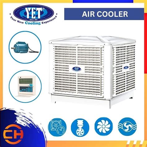 Yet Evaporative Air Cooler Kf200 Seriesaxial Fan Industrial Evaporative