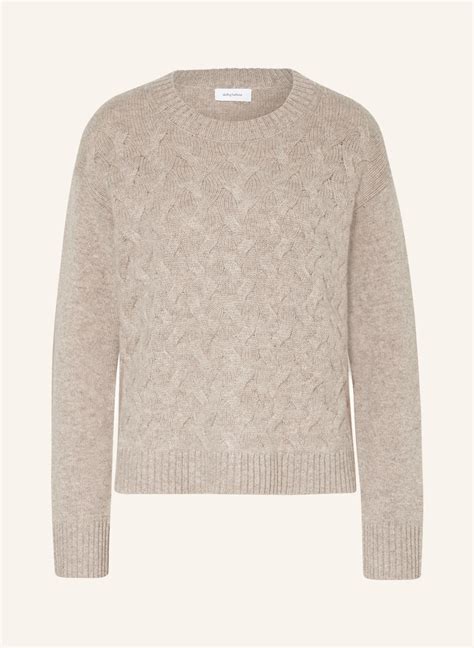 Darling Harbour Pullover Mit Cashmere In Beige