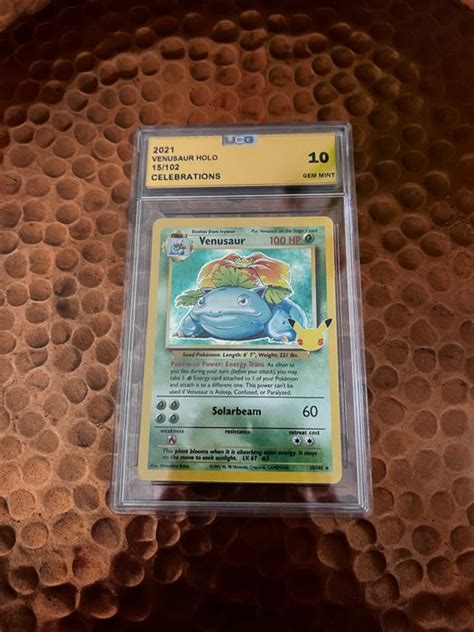 Celebrations Pokémon Graded Card Venusaur Holo 10 UCG Catawiki