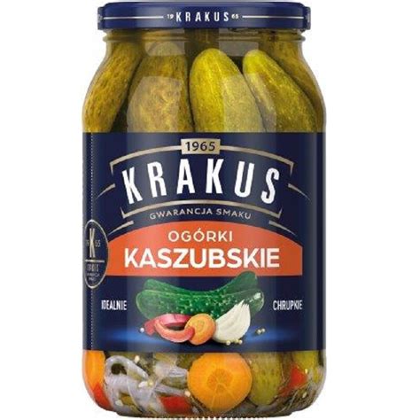 Krakus Ogorki Konserwowe Kaszubskie 870g Polnischer Supermarkt