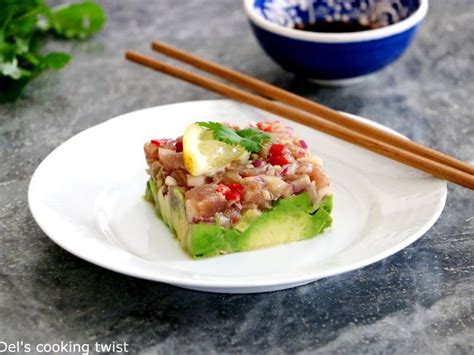 Tartare Fra Cheur De Thon Sauce Soja Et Gingembre Vid O Recette Par