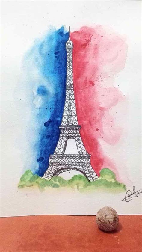 Pin De Ainhoa En Regalos En 2024 Torre Eifel Dibujo Collage Creativo