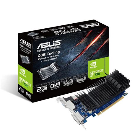 ASUS GT730 SL 2GD5 BRK GeForce GT 730 2GB Tarjeta gráfica LDLC