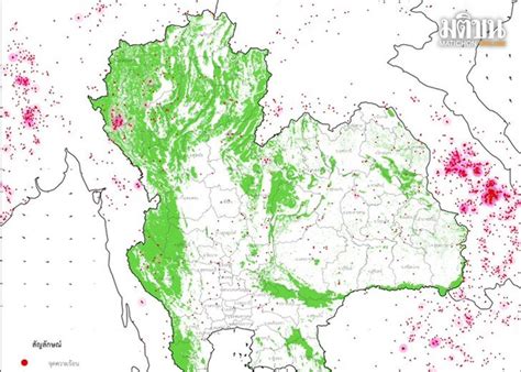 จิสด้า เผยจุดความร้อนไทย พุ่ง 549 จุด ป่าสงวนมากสุด 182 จุด ลาวแชมป์