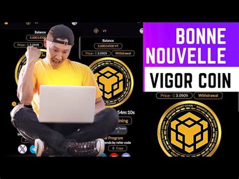 Vigor Token Coin L Offre Totale Est Connue Youtube