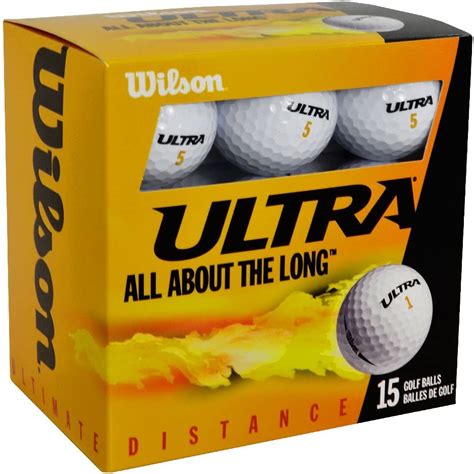 Wilson Staff Ultra Golf Balls 15 Pack Uk Sports And Outdoors