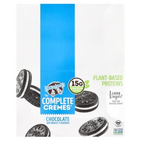 Lenny Larry S The Complete Cremes Sandwhich Cookies Chocolate 12