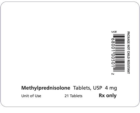 Methylprednisolone Tablets Fda Prescribing Information Side Effects