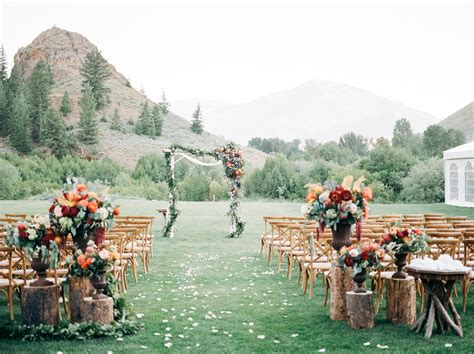 Elegant Idaho Mountain Wedding