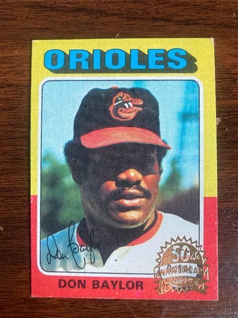 Topps Heritage Th Anniversary Buyback Don Baylor