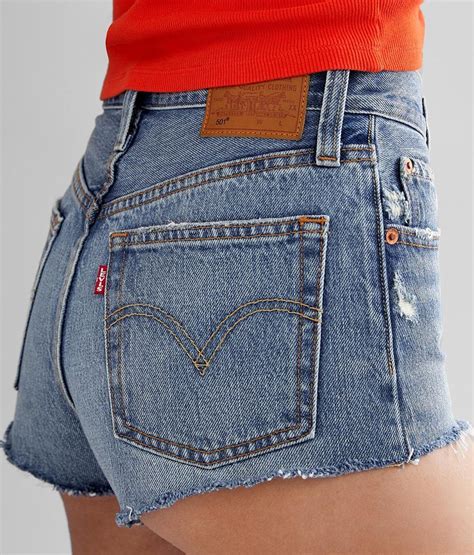 Levis® 501® High Rise Micro Short Womens Shorts In Mini Short Buckle