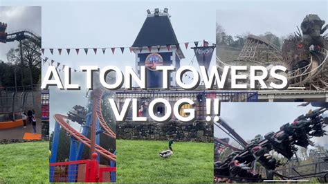 Alton Towers Vlog Youtube