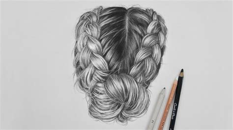 How To Draw Hair Realistically With Pencil Howto Techno