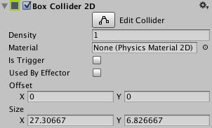 Unity Manual Box Collider D