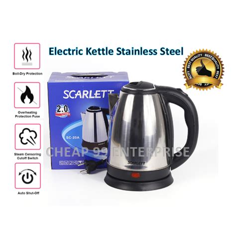 Kettle Stainless Steel Electric Automatic Cut Off Jug Kettle L Water