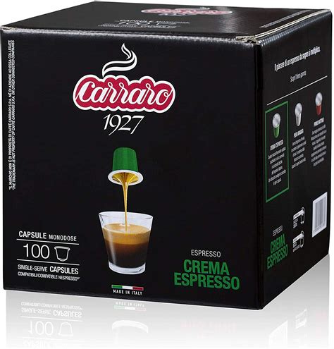 Carraro Nespresso Crema Espresso х100 парчиња