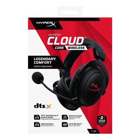 Hyperx Cloud Core Wireless Gaming Headset With Dts Headphonex