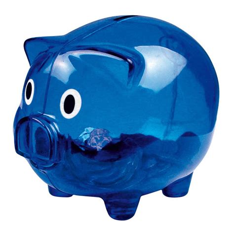 Sparschwein Farbe Transparent Blau Kaufland De