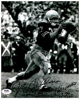 Joe Bellino Navy 1960 Heisman College Football Signed 8x10 B&W Photo ...