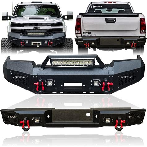 Amazon TIOYAR Front And Rear Bumper Black Texture Compatible With