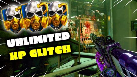 Insane Xp Camo Glitch Level Up Fast Cold War Zombies Youtube