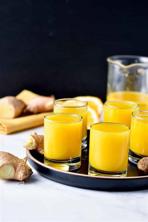 Ginger Shot Booster Recipe Sweet As Honey