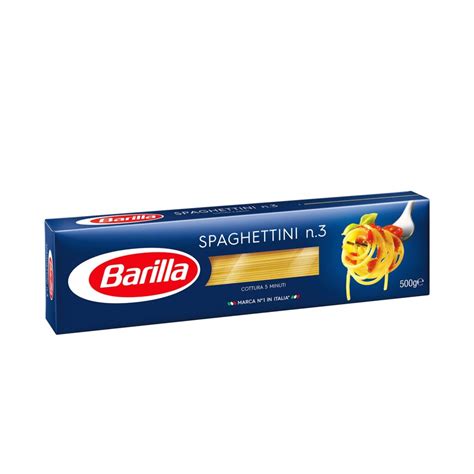 Barilla Spaghetti No3 500g Villa Market