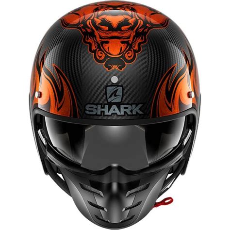 Casque Jet SHARK S DRAK CARBON DAGON Moto Expert