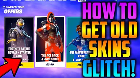 New How To Purchase Old Starter Packs Fortnite Chapter 2 Youtube