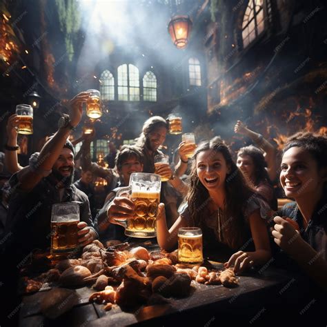 Premium Photo | Oktoberfest Delights A Traditional German Celebration AI generated