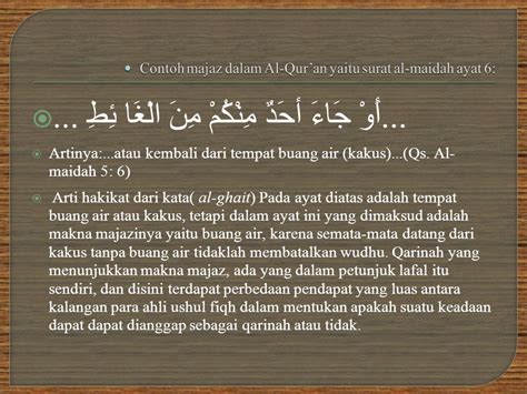 Contoh Majas Dalam Al Quran