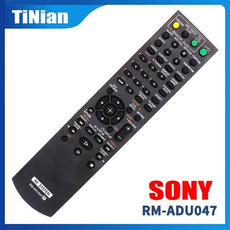 Remote Control Rm Adu For Sony Av System Dav Dz Dav Dz Dav