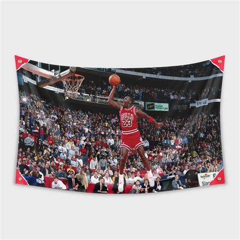 Hype Flags - Iconic Michael Jordan Dunk Flag | NBA Tapestry – HypeFlags