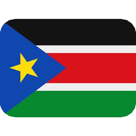 Flag For Flag South Sudan Vector SVG Icon - SVG Repo