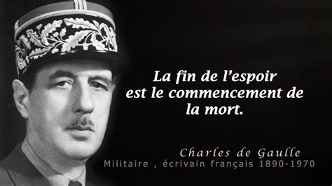 Les Meilleures Citations De Charles De Gaulle Youtube