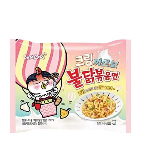 Лапша быстрого приготовления Samyang Hot Chicken Flavor Ramen Cream Carbonara г купить в