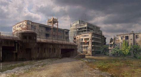 Outpost Vlad Tkach Apocalypse World Abandoned City Post Apocalypse