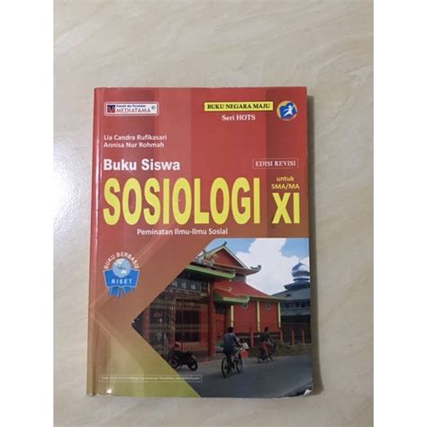 Jual Buku Paket Sosiologi Kelas 11 Sma Penerbit Mediatama Shopee Indonesia