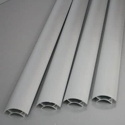 Aluminium Corner Profile Silver Large Radius