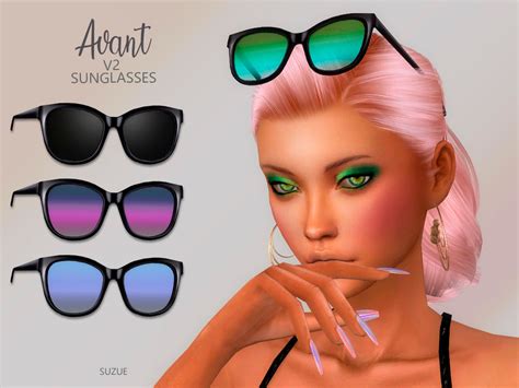 The Sims Resource Avant Sunglasses