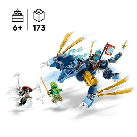 71800 LEGO NINJAGO Le Dragon dEau de Nya Évolution sur King jouet