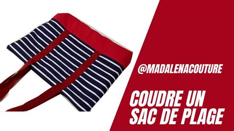 Coudre Un Sac De Plage Tuto Couture Madalena Youtube