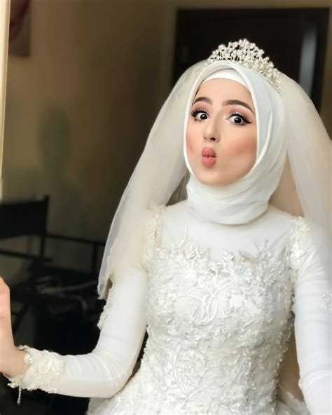 🥇 ️ Bridal Hijab Styles Muslim Wedding Dress Hijab Bride Hijab