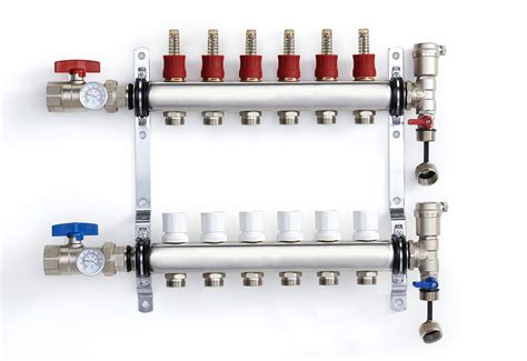 Stainless Steel Radiant Heating Manifolds At